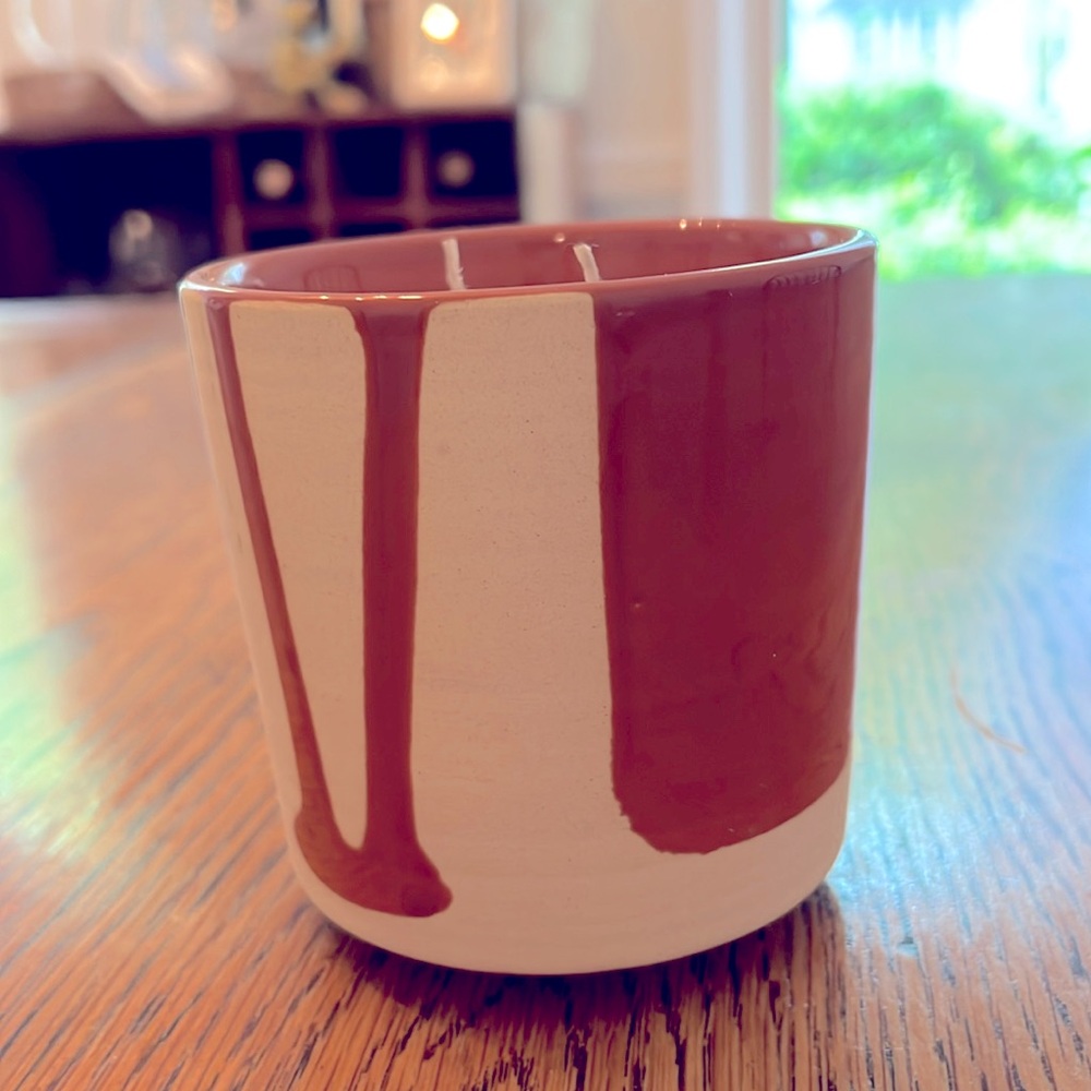BRAND NEW BOHEMIAN AZTEC CINNAMON CANDLE - TWO WICKS